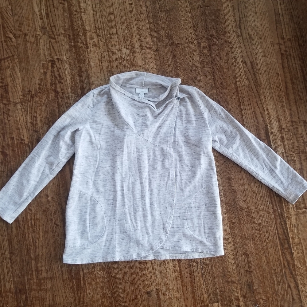 Pure Jill Wrap Sweater